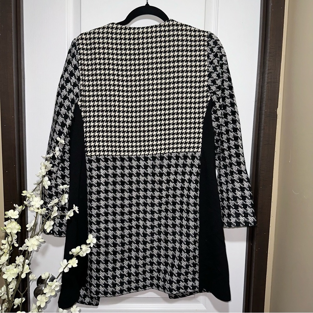 Chico's Monochrome Patterned Jacket - image 8